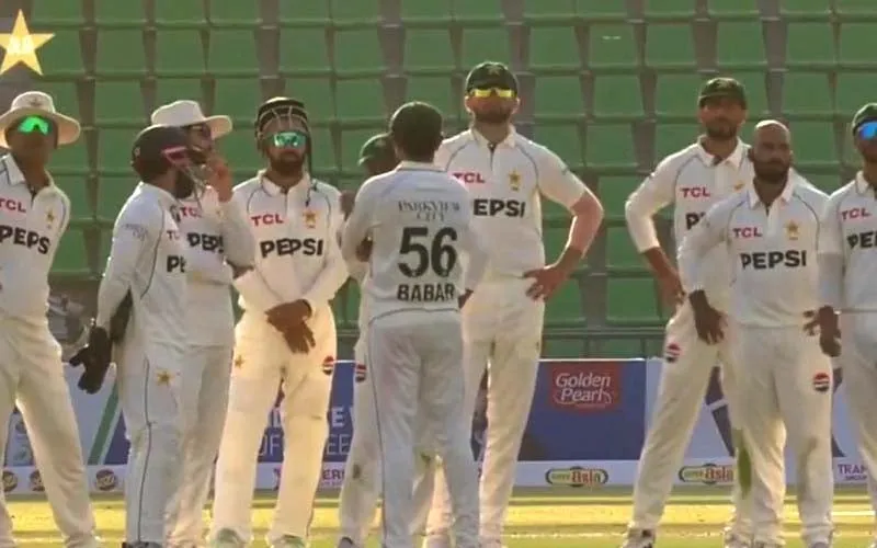 پاکستان کا پنڈی ٹیسٹ پہلے روز کا اسکور 259/5، شان مسعود کی شاندار 87 رنز کی اننگز