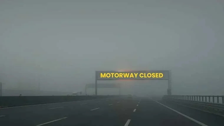 موٹروے ایم 5 دھند بندش: ملتان شیر شاہ انٹرچینج سے ظاہر پیر تک بند