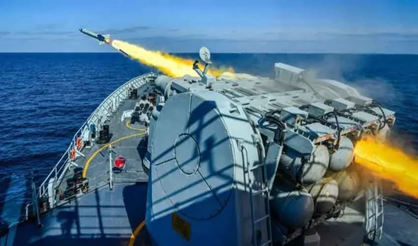 پاک بحریہ میزائل تجربہ: زمین سے فضا میں مار کرنے والے میزائل کا کامیاب فائر