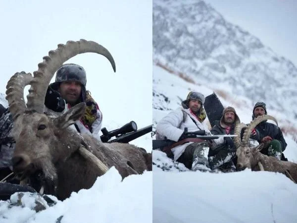 ذیشان ناصر ہمالین آئی بیکس شکار، 43.5 انچ سینگ کے ساتھ نمایاں اعزاز حاصل