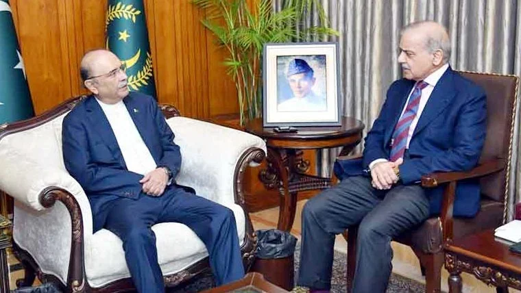 پاکستان کی سالمیت پر صدر زرداری اور شہباز شریف کا مشترکہ بیان