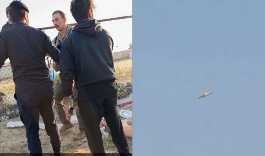 ایرانی ڈرون حملے کے بعد کویت میں امریکی ایف 15 طیارہ تباہ